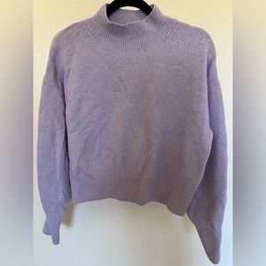 & Other Stories Lavender Crew Neck Sweater Size S